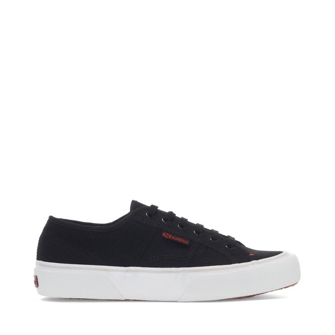 Tênis Superga 2490 Bold - Preto Vermelho