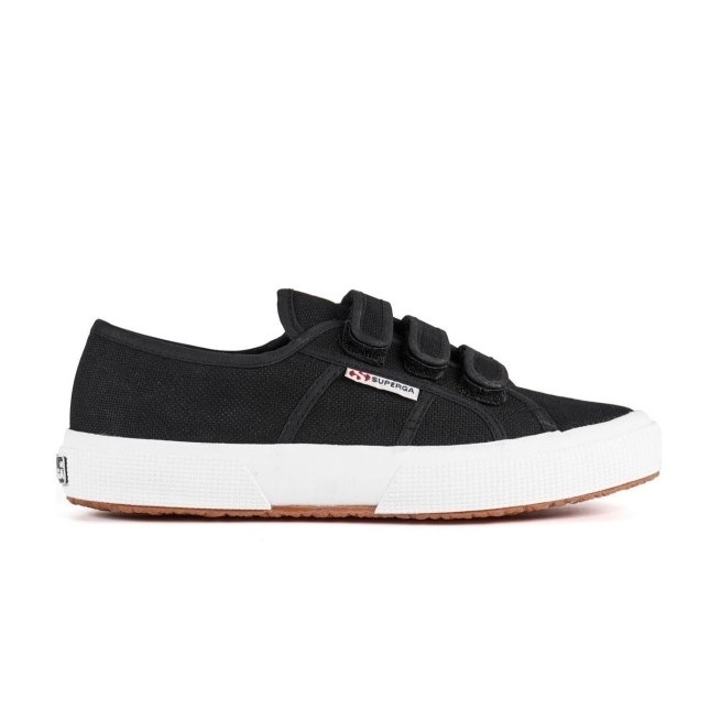 Superga 2750 Cot3strapu Preto-f Branco