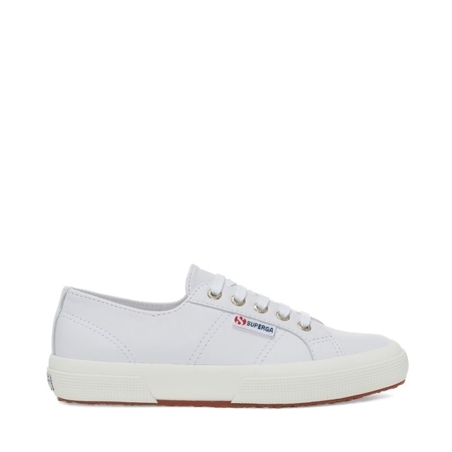 Superga 2750 Nappa Branco óptico
