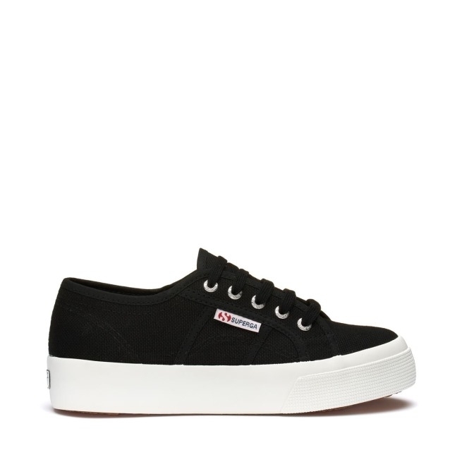 Superga 2730 Cotu Preto Branco