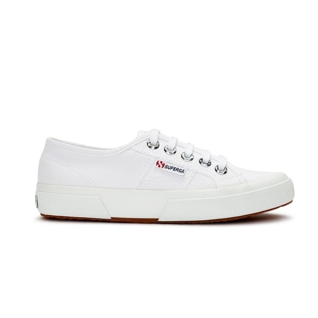Superga 2750 Ilhós De Resina Cinza-branco Carapaça De Tartaruga