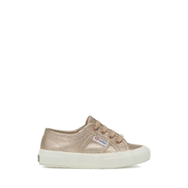 Superga 2750 Kids Canvas Metalizado Rosa Skin Mate