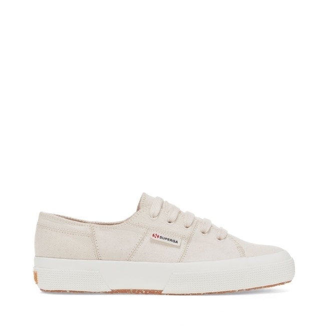 Superga 2750 Patchwork Orgânico Bege Cru