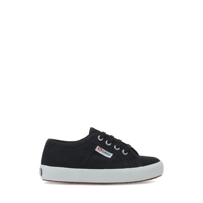 Superga 2750 Kids Easylite Preto Branco