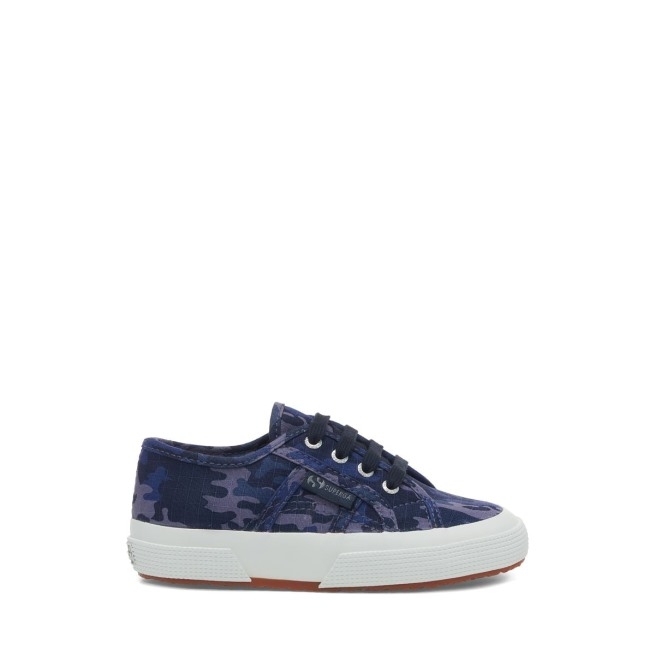 Superga 2750 Camuflagem Infantil Ripstop