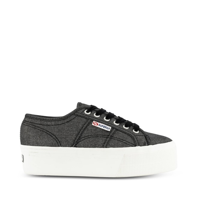 Superga 2790 Glitter Canvas Preto