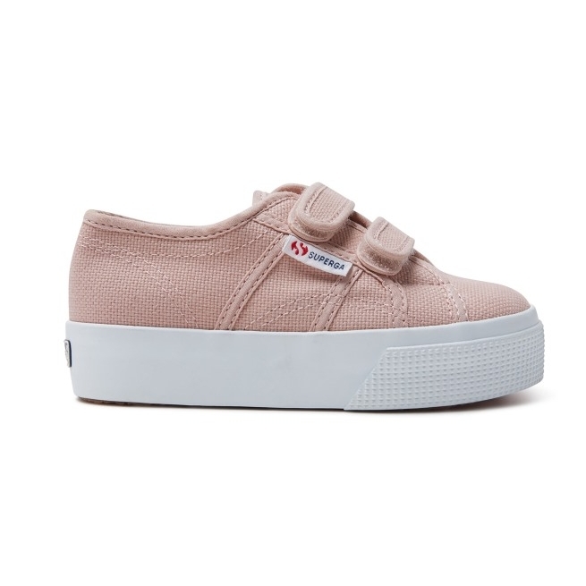 Cintas Infantis Superga 2730 Rosa Fumaça