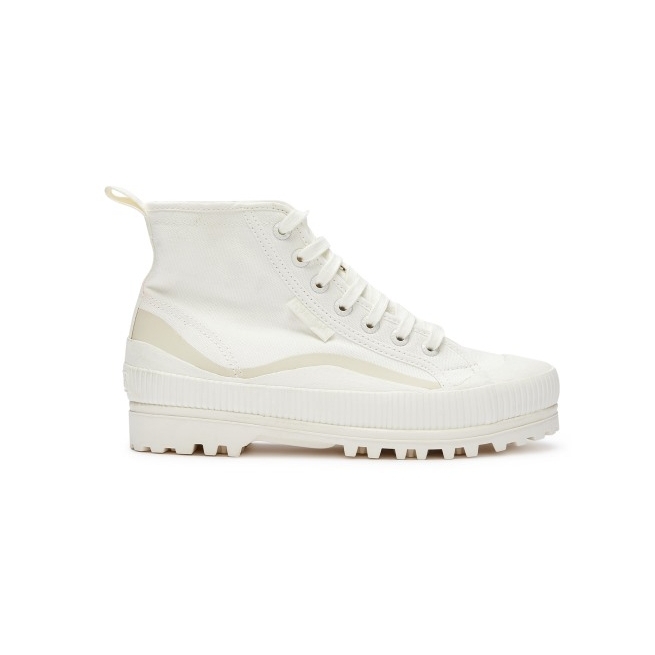 Superga 2469 Alpina Wave Impressão Hd Mix Branco-bege