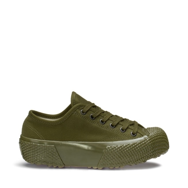 Superga 2434 Cd162 Militar Cordlane Green Sage