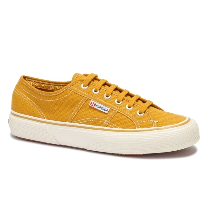 Superga 2490 Negrito Amarelo Dourado