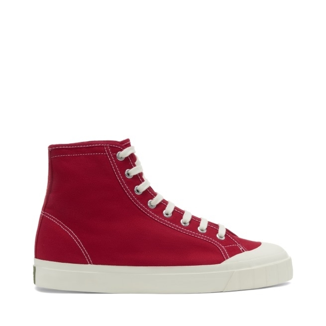 Cesto Superga 3192 Campionato Vermelho Chama-branco