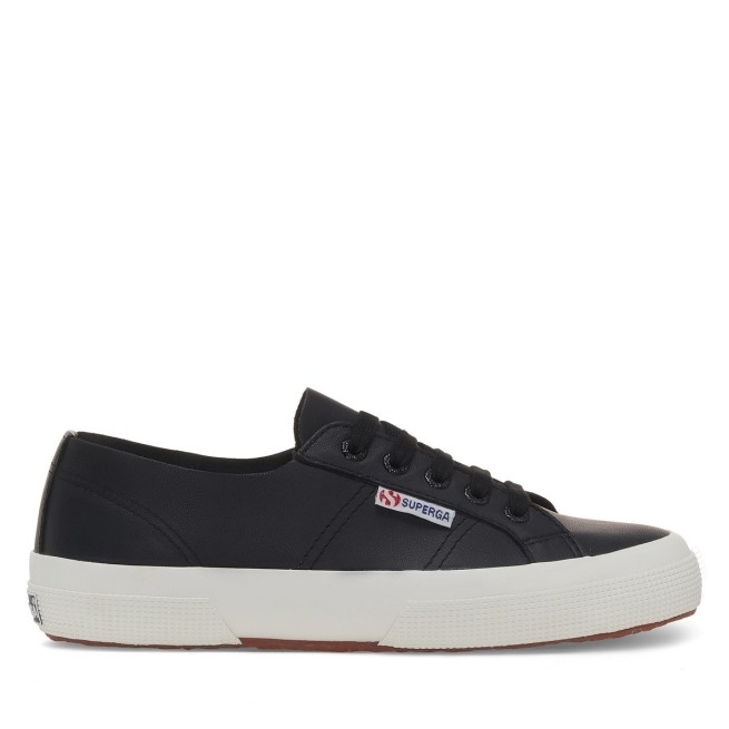 Superga 2750 Sem Forro Napa Preto-f Avorio