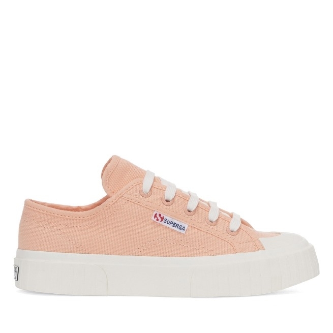 Superga 2630 Cotu Rosa Pêssego-f Avorio