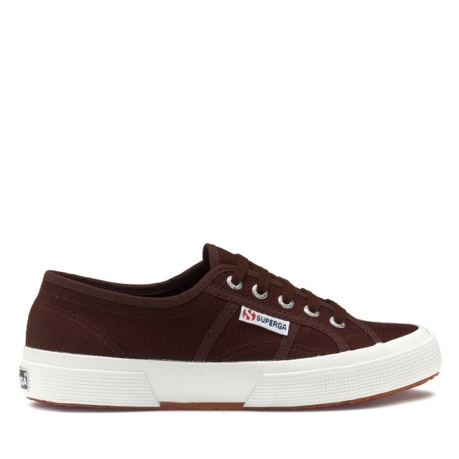 Superga 2750 Cotu Classic Brown Ameixa F Avorio