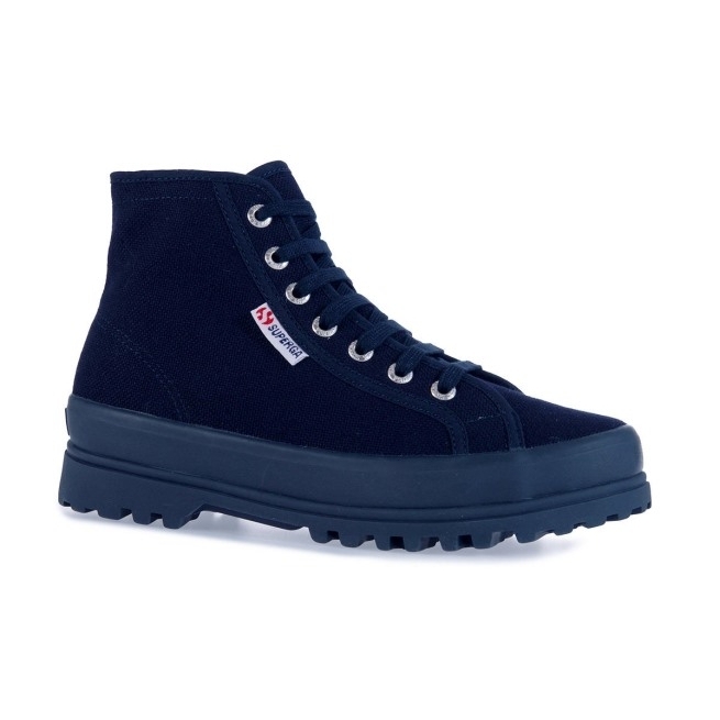 Superga 2341 Cotu Alpina Full Blue Antracite