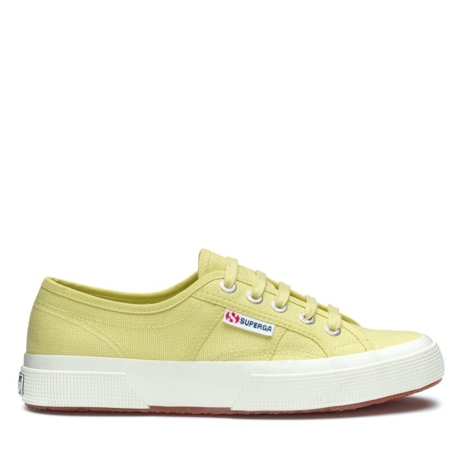 Superga 2750 Cotu Clássico Amarelo Dusty-f Avorio