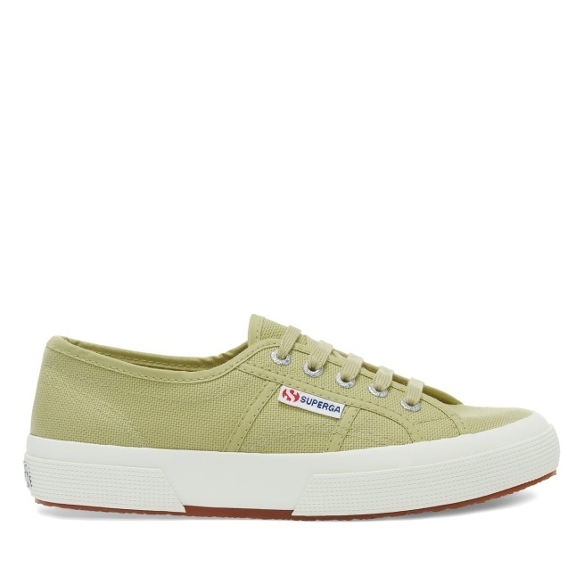 Superga 2750 Cotu Clássico Azeitona Verde-f Avorio
