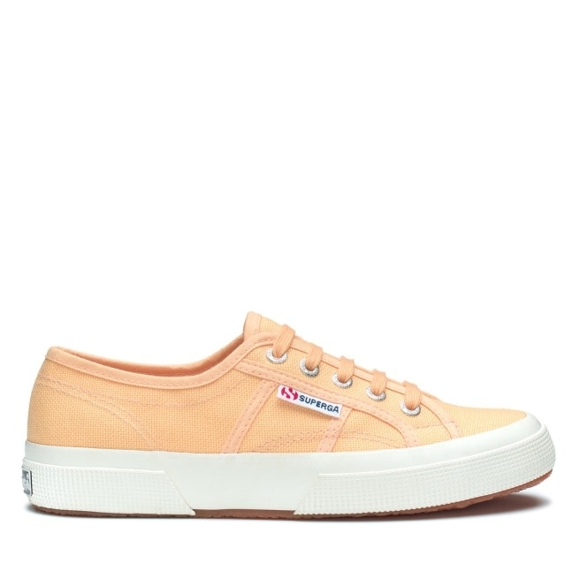 Superga 2750 Cotu Clássico Laranja Damasco-f Avorio
