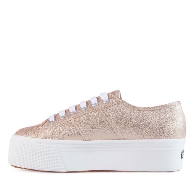 Superga 2790 Lamew Rose Platina-laranja água De Rosas
