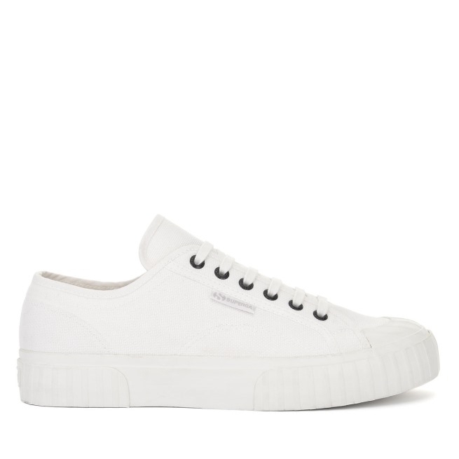 Superga 2630 Cotu Branco Avorio-cinzento Colomba