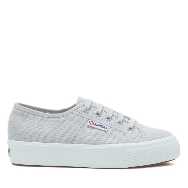 Superga 2730 Mid Platform Cinza Cinza