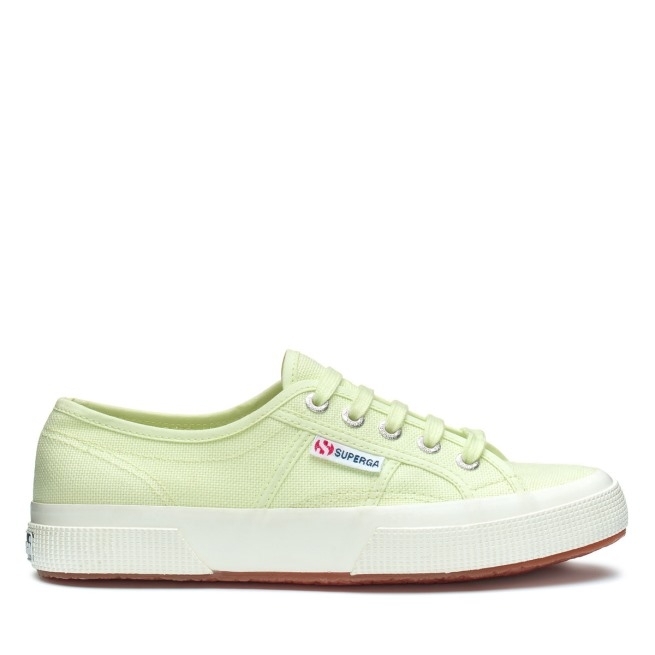 Superga 2750 Cotu Classic Verde Prímula-f Avorio