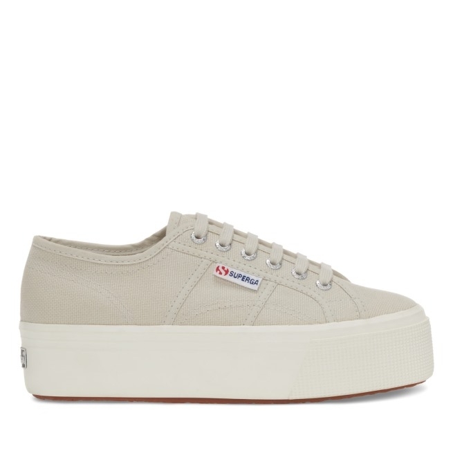 Superga 2790 Linea Up Down Grey Sand-f Avorio