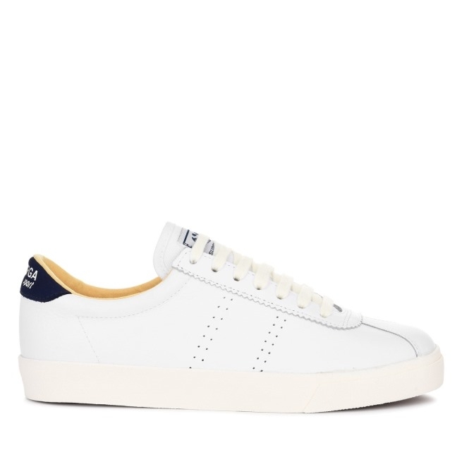 Superga 2843 Superga Sport Club S Azul Marinho Bege Gome
