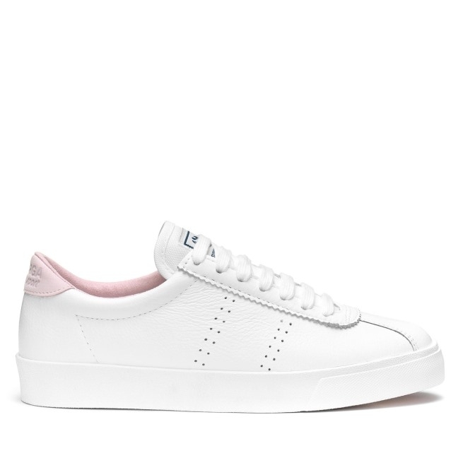 Superga 2843 Superga Sport Club S Branco-rosa Lt