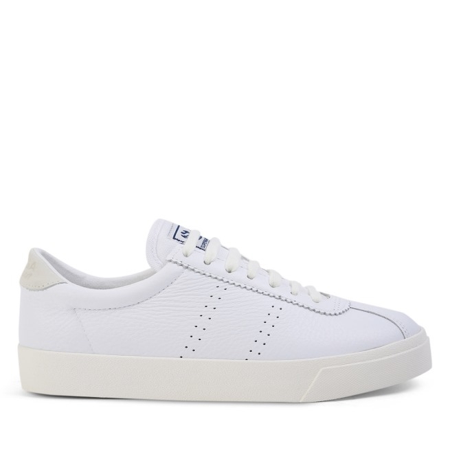 Superga 2843 Gesso Superga Sport Club S Branco-branco Avorio-bege