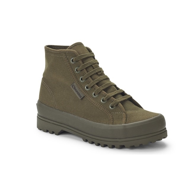 Superga 2341 Cotu Alpina Total Verde Militar