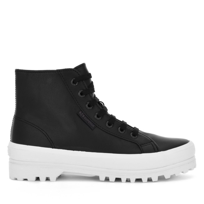 Superga 2341 Alpina Napa Black-f Avorio