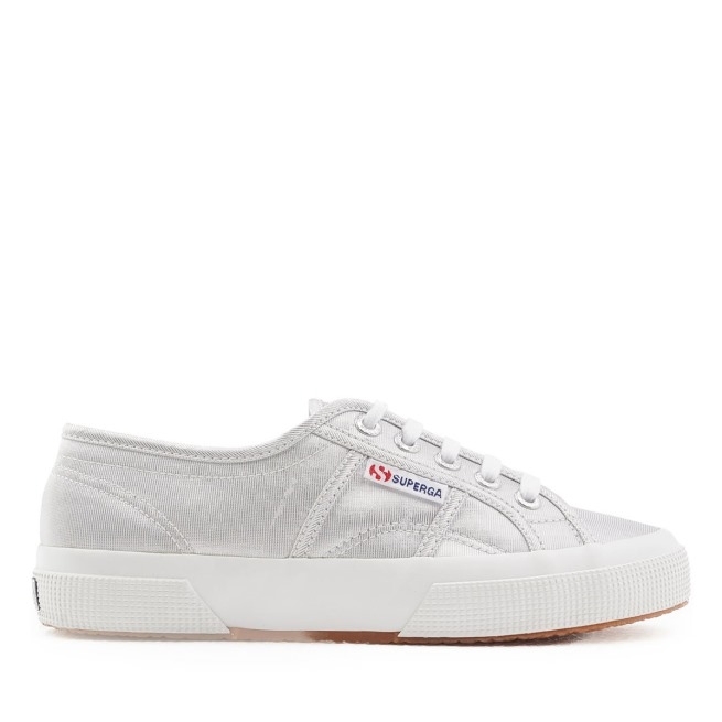 Superga 2750 Microlamew Prata Mate