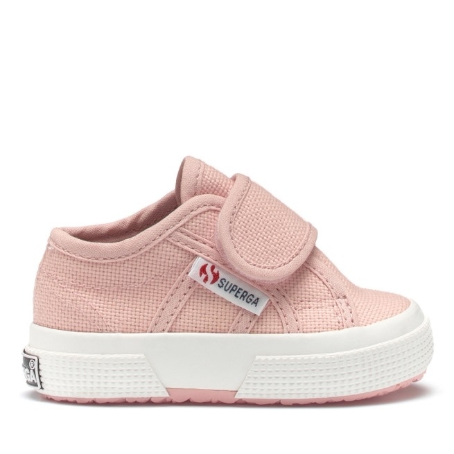 Superga 2750 Bstrap Rosa Bebê Blush-f Avorio