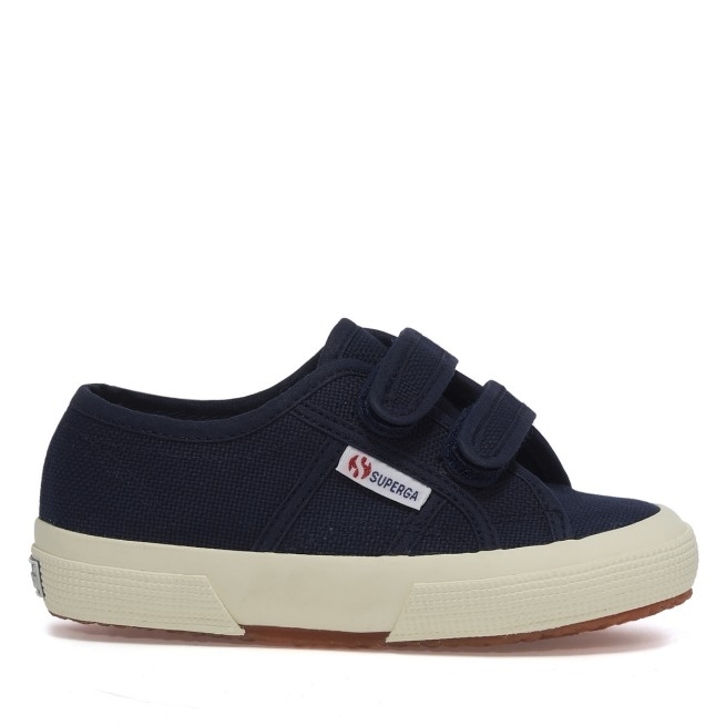 Superga 2750 Jstrap Clássico Infantil Marinho