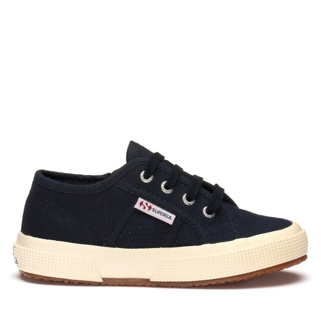 Superga 2750 Jcot Clássico Infantil Marinho