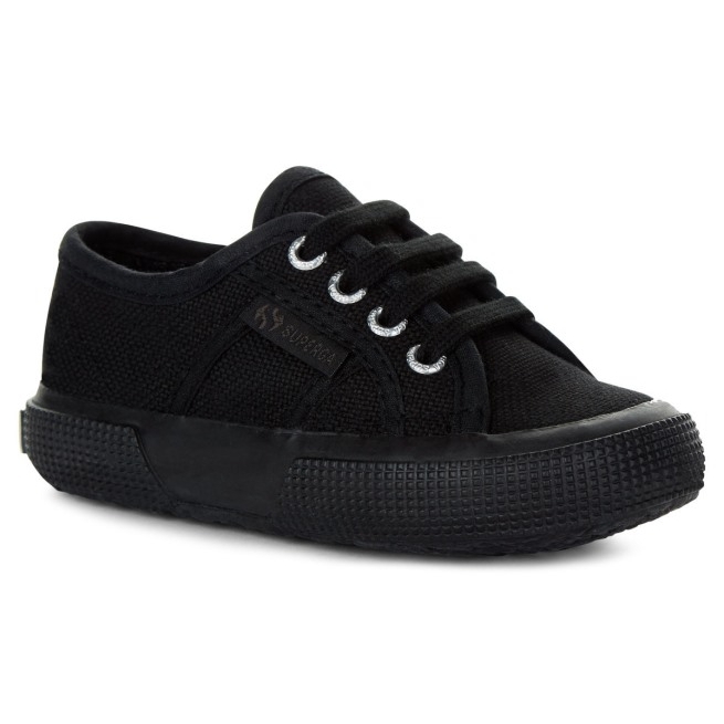 Superga 2750 Jcot Clássico Infantil Preto Total
