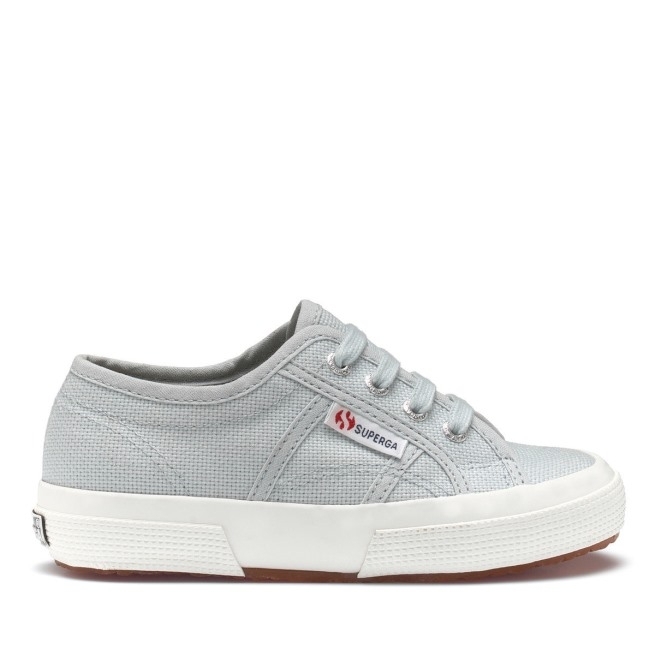 Superga 2750 Jcot Classic Kids Cinza Lilla-f Avorio
