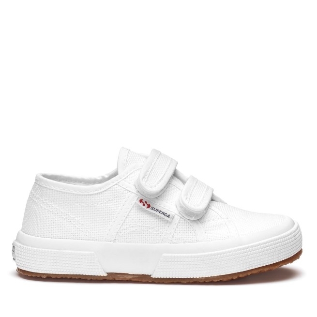 Superga 2750 Jstrap Clássico Infantil Branco