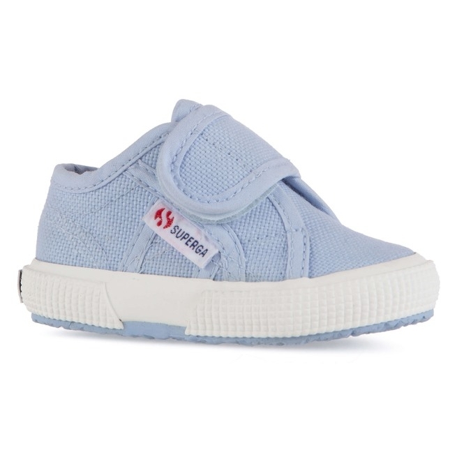 Superga 2750 Bstrap Baby Azure Daylight-f Avorio