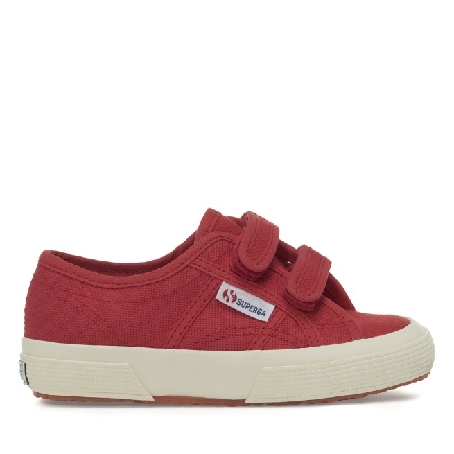 Superga 2750 Jstrap Clássico Infantil Vermelho