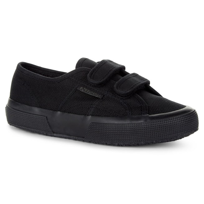 Superga 2750 Jstrap Clássico Infantil Preto Total