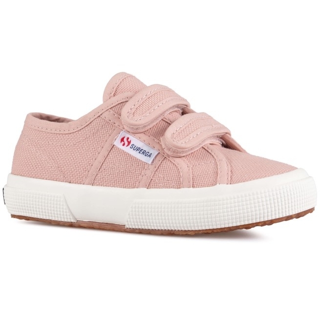 Superga 2750 Jstrap Classic Kids Pink Smoke
