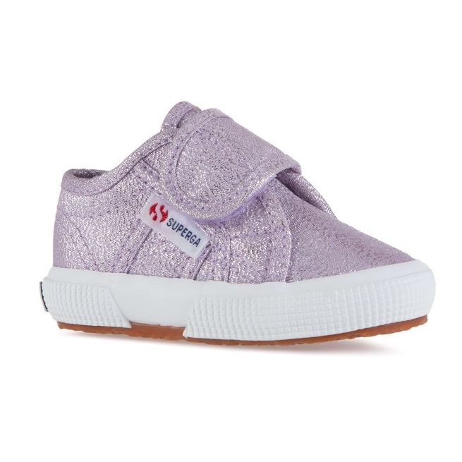 Superga 2750 Baby Strap Lilla Lilás Violeta