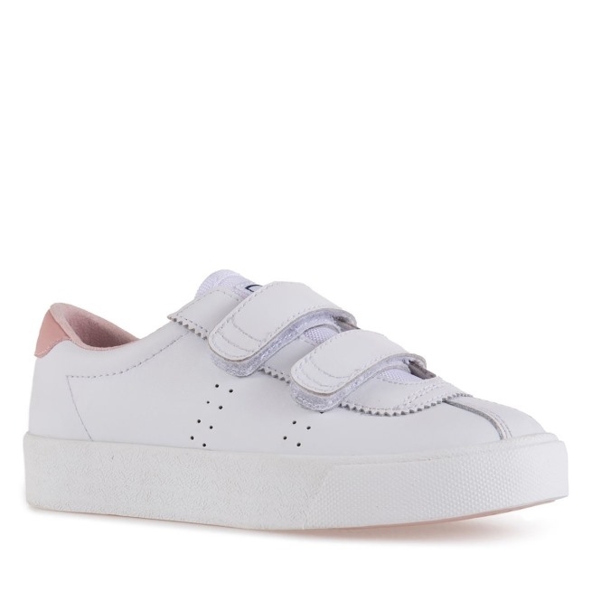 Superga 2843 Superga Sport Club S Kids White-rosa Smoke