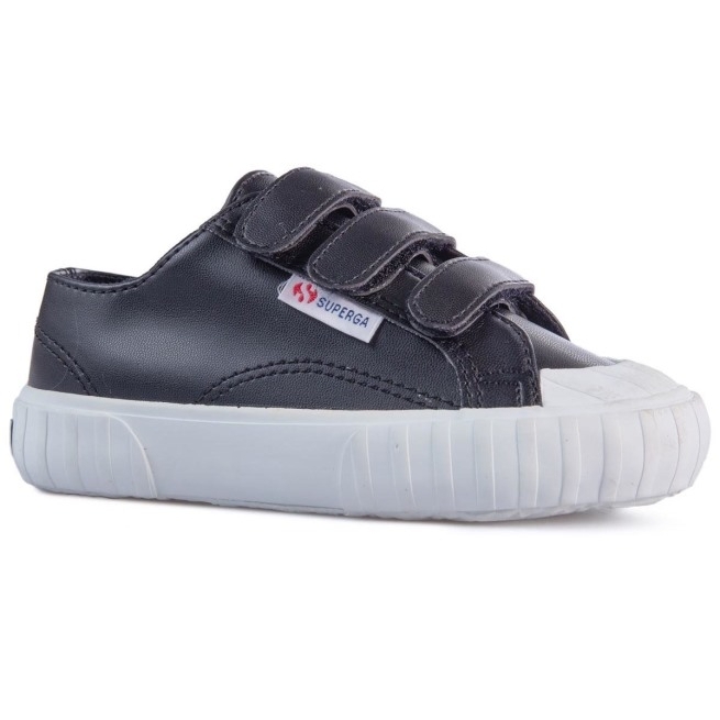 Superga 2980 Couro Sintético Preto